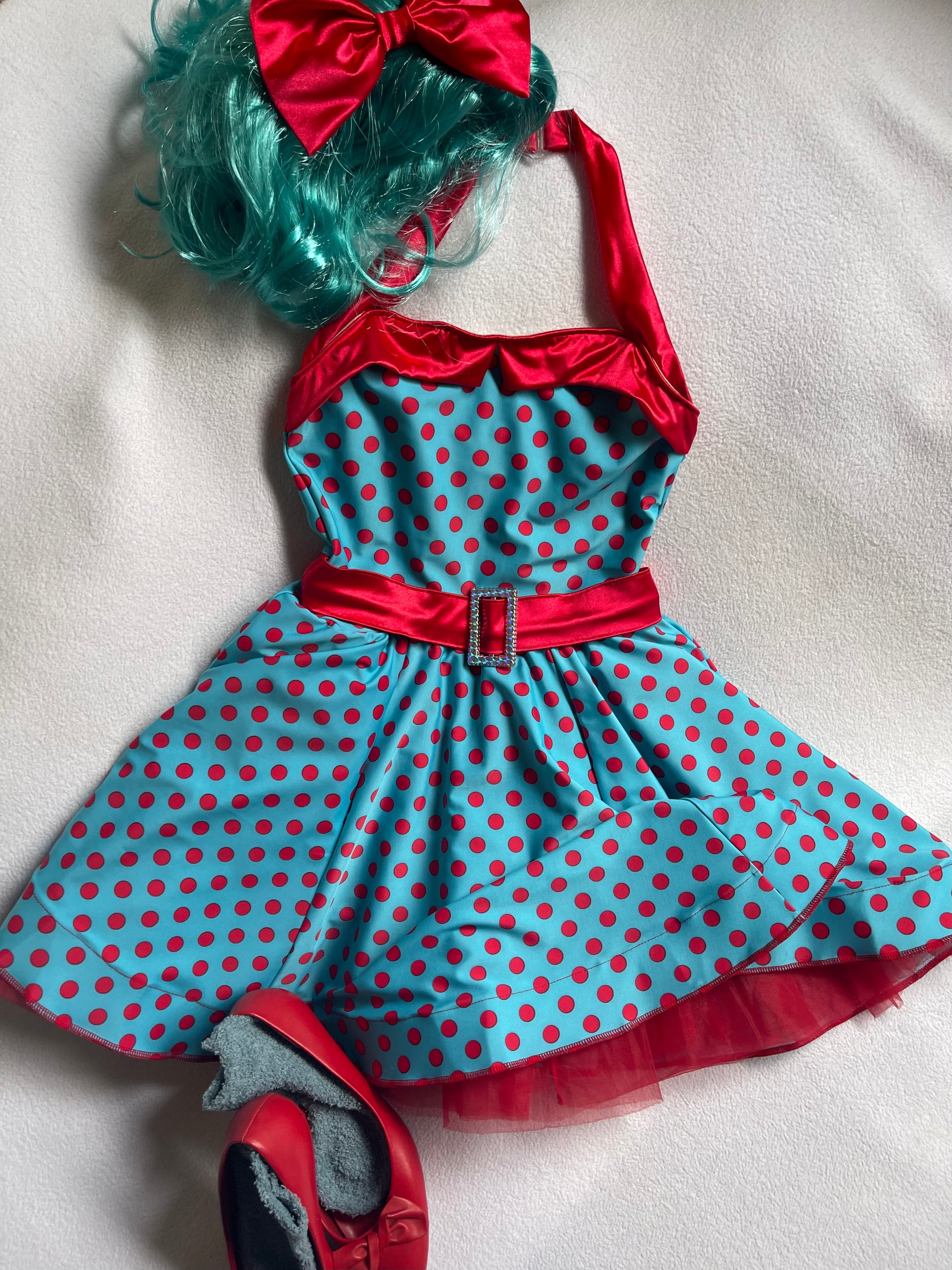 60 s Sock Hop Costume Outfits All On One Hanger